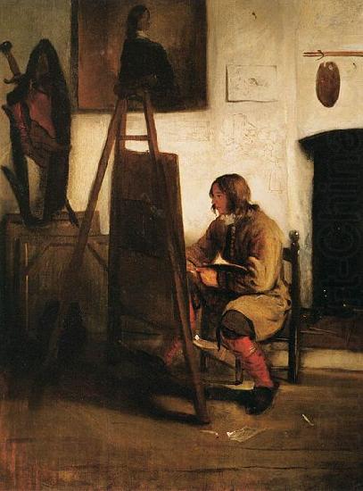 Barent fabritius Young Painter in his Studio china oil painting image